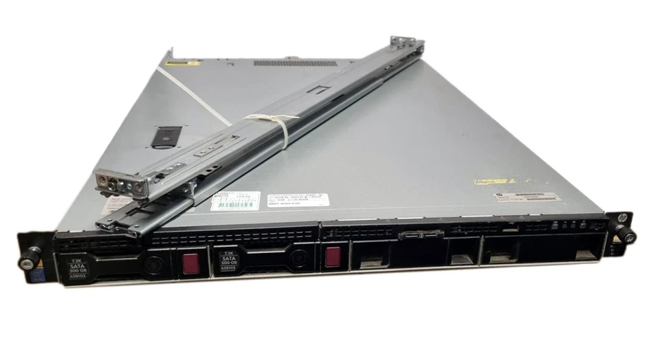 HP ProLiant DL120 Gen9 Xeon E5-2603 V3 1.6GHz 16GB 2x500GB HDD 1RU Rack Server - Image 1 of 1