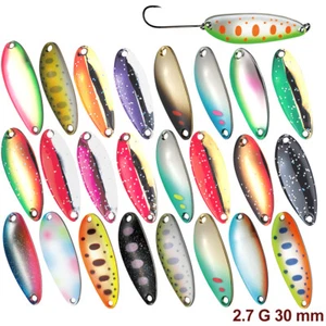 Smith Pure 2.7 g, 30 mm various colors trout spoon - Picture 1 of 31