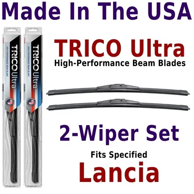Comprar American: Juego de 2 escobillas limpiaparabrisas TRICO Ultra se adapta a la lista Lancia: 13-15-15 Foto 1 de 4