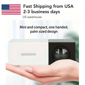 Mini Projector HD 1080P LED Portable Home Theater Projector for IOS & Android * - Picture 1 of 7
