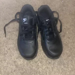 Nike NEW Black Air Max Size 1 Unisex Black Kids - Picture 1 of 3
