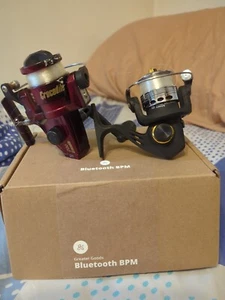 fresh water fishing reels Mini Wheels Spinners In Great Shape Two Spinners Wheel - Picture 1 of 4