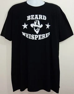 Barber Shop Beard Shaving Trim Shave Mens 2XL T Shirt Western Cowboy Hat XXL - Picture 1 of 3