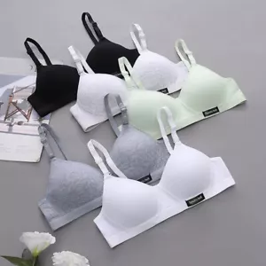 Womens Wireless Push Up Bra Seamless Underwear Comfortable Lingerie Tops US, - Picture 1 of 27