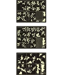 1/35 Stencil WWII German Camouflage Solid Disc Pattern Stencil Mask LW35080 - Picture 1 of 3