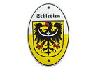 Emailschild WAPPEN SCHLESIENS 15x10 cm Schlesischer Adler | Wappentier | wetterf