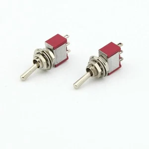 5 x mini interruttore 3 pin SPDT on-off-on - alta qualità - Foto 1 di 3