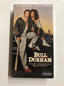 BULL DURHAM VHS 1989 Orion Home Video Kevin Costner Susan Sarandon NEW & Sealed - Picture 1 of 3