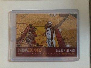 LEBRON JAMES 2013/14 NBA HOOPS ABOVE THE RIM SSP