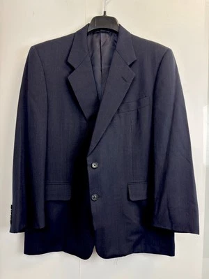 Blazer Hickey Freeman Para Hombres 43S Sala de Juntas Chaqueta Deportiva Azul Marino 100% Lana Hecho en EE. UU. Foto 1 de 4