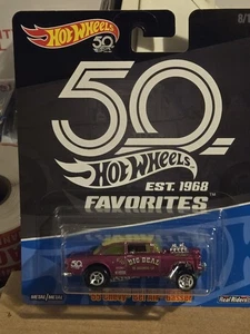 Hot Wheels 55 Chevy Bel Air Gasser Premium 50th Anniversary Edition - Picture 1 of 4
