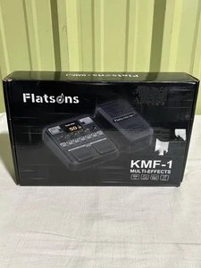 FLATSONS KMF-1 Multi-Effekt-Gitarrenpedal - 18 AMP - 77 FX - Impulse Response Tech - Bild 1 von 3