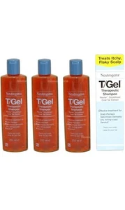 Neutrogena T/GEL anti dandruff Shampoo 3 Bottles x 250ml - Picture 1 of 4