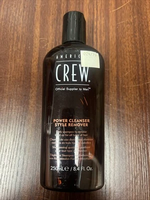Champú diario removedor estilo limpiador eléctrico American Crew para hombres 250 ml/8,4 oz Foto 1 de 2