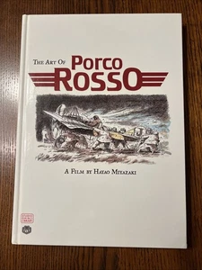 The Art of Porco Rosso by Hayao Miyazaki (English) Hardcover Book 2005 - Foto 1 di 11