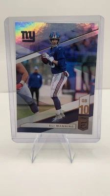 2019 Donruss Elite Eli Manning 78 New York Giants - Image 1 of 4
