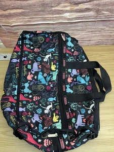 Borsa per pannolini bambino LeSportsac Ryan multicolore a righe nylon tote bag - Foto 1 di 8