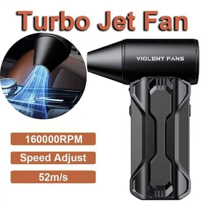 Powerful 160000RPM Turbofan Dust Removal Turbo Fan Car Cleaning - Photo 1/12