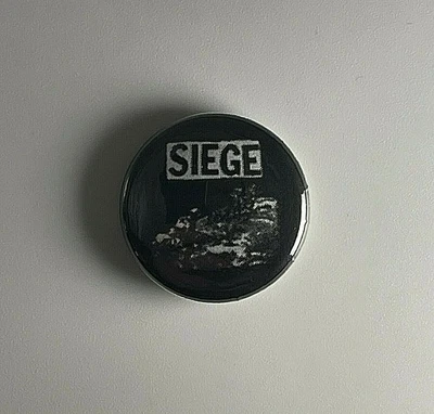 Siege Punk 1" Button S005B Badge Pin