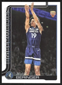 2025-26 Topps Joan Beringer Rookie Minnesota Timberwolves #217 - Bild 1 von 2