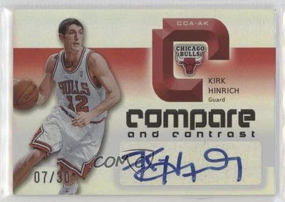 2005-06 NBA Reflections Comparar y contrastar/30 Kirk Hinrich Andre Miller automático Foto 1 de 2