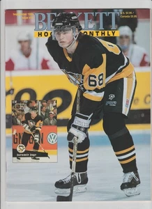 JAROMIR JAGR BECKETT REVISTA TARJETA DE HOCKEY GUÍA DE PRECIOS EDICIÓN #11 SEPTIEMBRE 1991 - Imagen 1 de 2