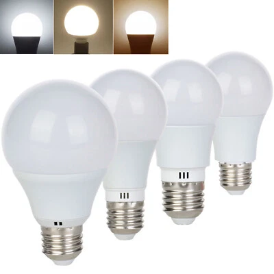 Dimmable Led Globe Light Bulbs Living Room Lights White 3/5/7/9W E27 Screw B22 - Image 1 of 4