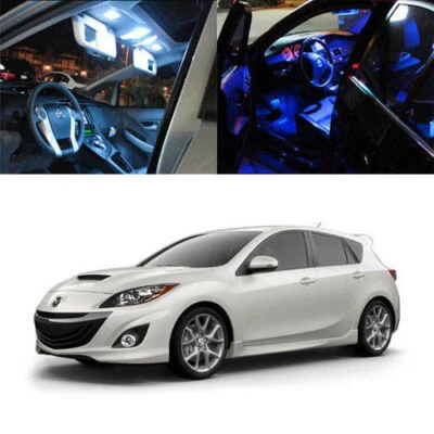 Paquete completo de 5 luces interiores LED 5050 SMD para Mazda3 Mazdaspeed3 2010-2013 Foto 1 de 4