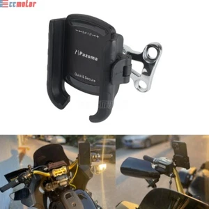 Motorrad Handy Halterung Halter Kit für Harley Dyna FXD Softail Touring Glide - Bild 1 von 12