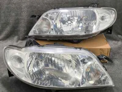 MAZDA 323 BJ PROTEGIDO FAMILIA LX FACELIFT OEM FAROS HALÓGENOS LÁMPARA LUZ 01-03 Foto 1 de 4