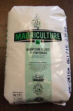 Magnesium Sulfate (Epsom Salt) - by Magriculture OMRI Certified - 50 LB Bag