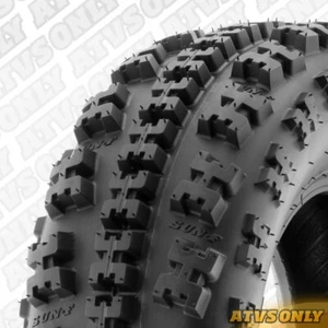 TRX90 19x7x8 ATV QUAD FRONT TYRE 19x7-8 TIRE A027 SUN-F KNOBBLY MINI HONDA QUAD - Picture 1 of 1