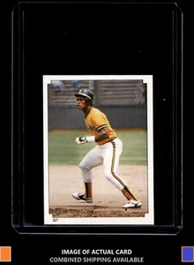 1984 O-Pee-Chee Stickers #327 Rickey Henderson Oakland Athletics - Picture 1 of 2