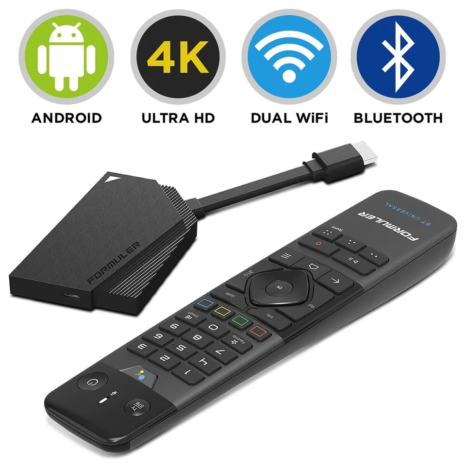 Formuler Z Mini 4K UHD H.265 Dual WiFi Bluetooth HDMI Android 12 Receptor IP - Imagen 1 de 4