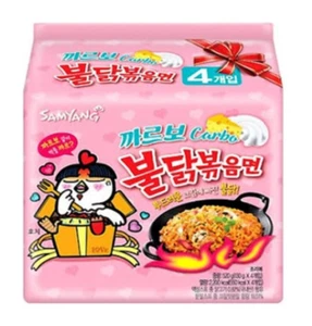 Samyang Spicy Chicken Carbonara Flavor Ramen 130g K-Food - Picture 1 of 2