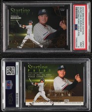 2023 BBM Rookie Edition Starting Point Gold Foil /50 Munetaka Murakami PSA 9