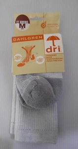 Dahlgren Dri Light Unisex Hiking Crew Socks Gray Size M - Made in USA - Picture 1 of 3