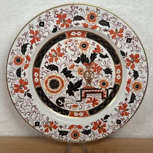 Ashworth Ironstone Plate Imari Rayner Pattern 9 1/4" Floral Hand Colored - Picture 1 of 10