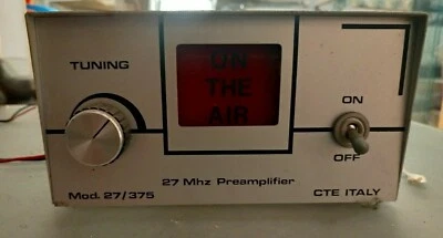 27 MHz Amateurfunk Vorverstärker Mod. 27/375 - VINTAGE - UNGETESTET - Bild 1 von 2
