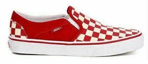 vans rojos de mujer
