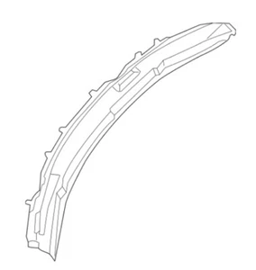 Genuine Saab Windshield Cowl Top Panel For 2007-2010 Saab 9-3 12797844-AB - Picture 1 of 2
