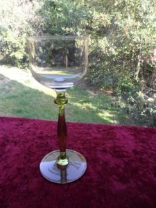 Antik Jugendstil Art Nouveau Glas Weinglas verre à vin Sammlerstücke selten - Picture 1 of 3