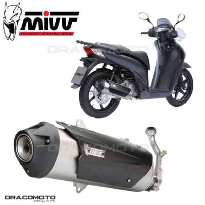 Ligne complet HONDA SH 125 2008 2009 MIVV Urban + Kat - Photo 1/3