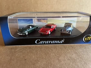 Cararama Models 1/72 Scale Morgan Plus Eight , MGB, Lotus Europa Boxed - Picture 1 of 9