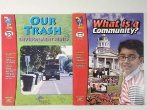 On the Mark Activity Books What is a Community? Our Trash Environment Grades 2-4 - Picture 1 of 1