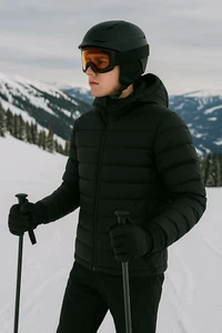 Renegade Sportswear Men’s Light Weight Hooded Puffer Jacket - Picture 1 of 33