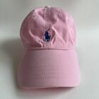 Polo Ralph Lauren Signature Pony Pink Cotton Chino Golf Cap Hat One Size