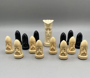 1947 1957 Peter Ganine Chess Pieces Chessman - Picture 1 of 16