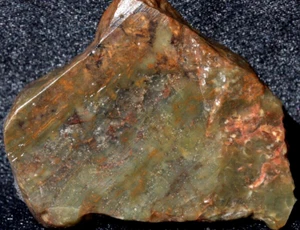 E-22  ~  0.7oz Slab of Moss Agate ~ Biwabik, Minnesota - Picture 1 of 4