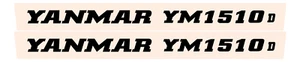 Calcomanías para tractor Yanmar 1510D - Imagen 1 de 1